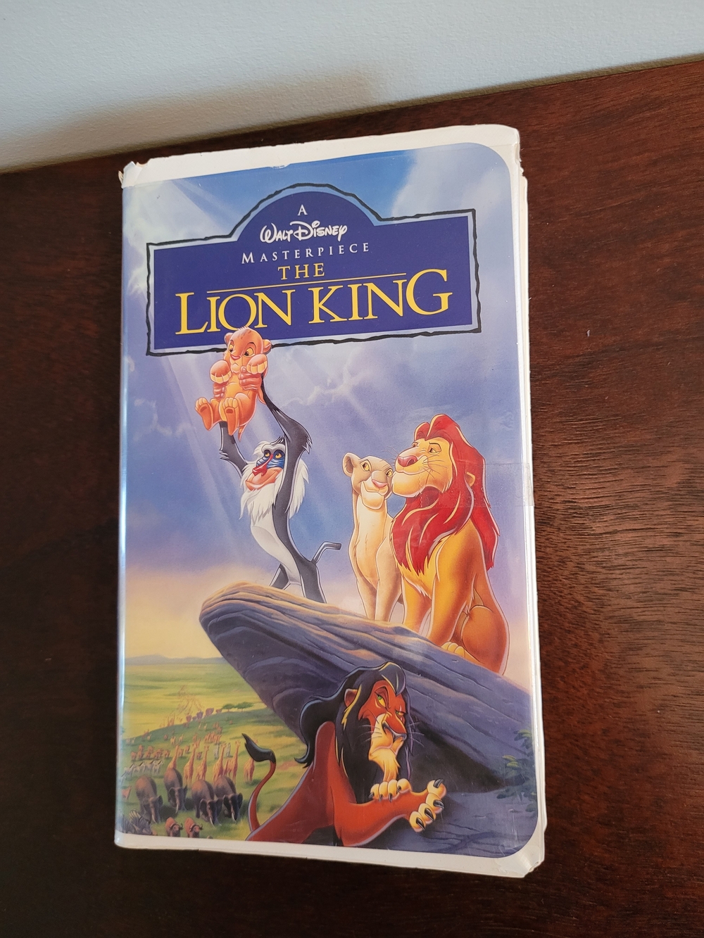 The Lion King 1995 VHS Movie Tape Walt Disney Masterpiece Collection